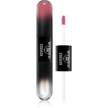 Revuele 2IN1 Lip Gloss & Oil lip gloss 2 in 1 - imagine 2